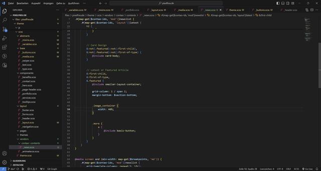 Screenshot von Visual Studio Code